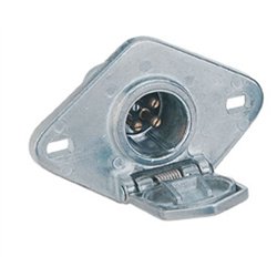UP90507-Round 4-Way Male Connector - Split Pin