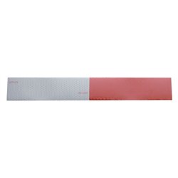 UP90611-Reflexite Conspicuity Reflector Tape - 6" White/6" Red