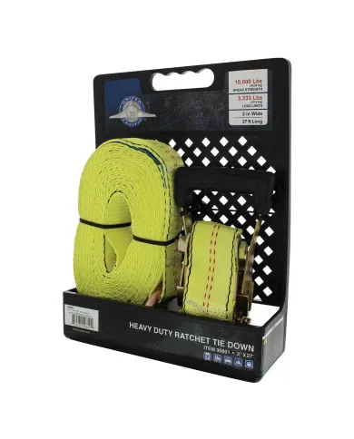 UP90801-Ratchet Tie Down - 2" X 27'