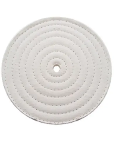 UP92010-4" Assorted Muslin Buff - 1/2" Arbor