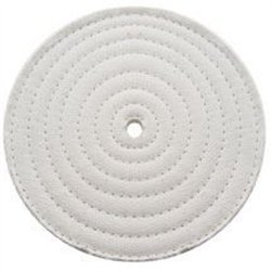 UP92011-6" Assorted Muslin Buff - 1/2" Arbor