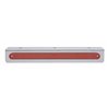 UP20762-9-3/4" Stainless Light Bracket With 10 LED 9" Light Bar - Red LED/Red Lens