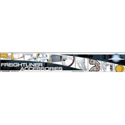 UP99034-46" X 7" Freightliner Header Sign