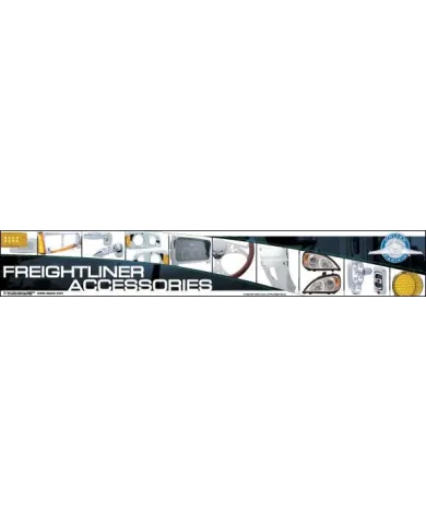 UP99034-46" X 7" Freightliner Header Sign
