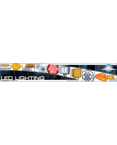 UP99036-46" X 7" LED Header Sign