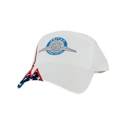 UP99084-USA Flag With United Pacific Logo Cap