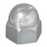 GG10150 - CR. ZINC DIE CAST PUSH-ON ACORN NUT COVER 7/16"X5/8" 
