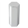 GG10225 - CR. PLASTIC HEX FLAT TOP SCREW-ON NUT CVR 33MM X 5"H