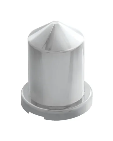 GG10232 - CR. PLASTIC POINTED PUSH-ON NUT COVER 13/16" X 1-9/16"H