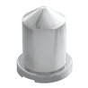GG10232 - CR. PLASTIC POINTED PUSH-ON NUT COVER 13/16" X 1-9/16"H