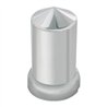 GG10269 - CR. PL. POINTED PUSH-ON NUT CVR W/ FLANGE 33 M/MX3-1/8"