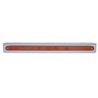 UP20772-12-3/4" Stainless Light Bracket With 14 LED 12" Light Bar - Red LED/Red Lens