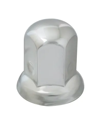 GG10411 - CR. STEEL PUSH-ON NUT COVER W/ FLANGE 30MM X 2"