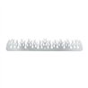 GG30133 - 14" X 3" S.S. FLAME BOTTOM PLATE W/BACKING PLATE