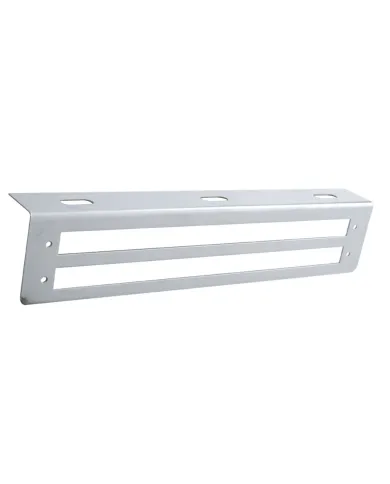 UP20775-12-3/4" Stainless Light Bracket With 2X 12" Light Cutout