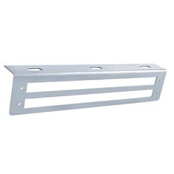 UP20775B-12-3/4" Stainless Light Bracket With 2X 12" Light Cutout (Bulk)