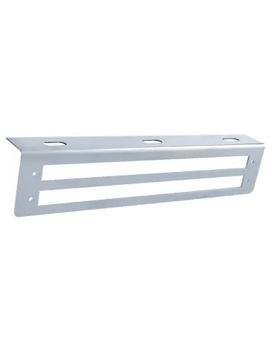 UP20775B-12-3/4" Stainless Light Bracket With 2X 12" Light Cutout (Bulk)