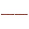 UP20782-25-5/16" Stainless Light Bracket With 2X 14 LED 12" Light Bars - Red LED/Red Lens