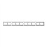 GG67930 - S.S. PUSH BUTTON PANEL COVER FOR FL CENTURY