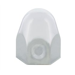 UP10004-1-1/2" X 2" Chrome Steel Bullet Nut Cover