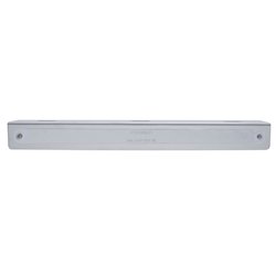 UP20791-12-3/4" Stainless Light Bracket With 14 LED 12" Light Bar - Red LED/Chrome Lens
