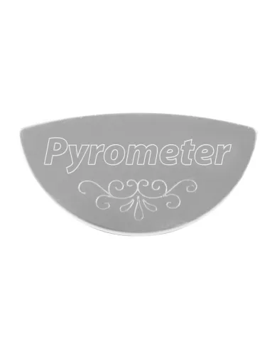 GG68670 - SS PYROMETER EMBLEM FOR INTERNATIONAL