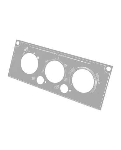 GG68733 - S.S. A/C & HEATER CONTROL PLATE FOR KW 2002 UP
