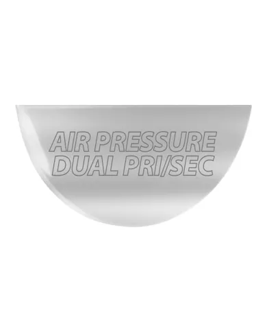 GG68816 - SS AIR PRESSURE DUAL/PRI/SEC PLATE FOR FREIGHTLINER
