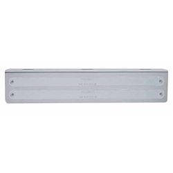 UP20793-12-3/4" Stainless Light Bracket With 2X 14 LED 12" Light Bars - Red LED/Chrome Lens
