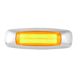 GG74750 - 5" RECT. PRIME AMBER/AMBER 4 LED DUAL FUNCTION LIGHT
