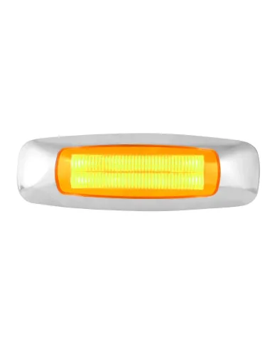 GG74750 - 5" RECT. PRIME AMBER/AMBER 4 LED DUAL FUNCTION LIGHT