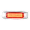 GG74752 - 5" RECT. PRIME RED/RED 4 LED DUAL FUNCTION LIGHT