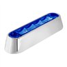 GG74805 - 3-1/2" BLUE/BLUE 4 LED LIGHT BAR W/CR. PLASTIC BASE MOUNT