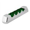 GG74816 - 4" GREEN/GREEN 4 LED LIGHT BAR W/CR. PLASTIC BEZEL COVER