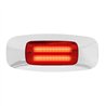 GG74822 - 3-1/2" RECT. PRIME RED/RED 4 LED MARKER SEALED LIGHT