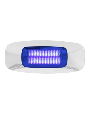 GG74825 - 3-1/2" RECT. PRIME BLUE/BLUE 4 LED INTERIOR SEALED LIGHT