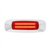 GG74832 - 4-5/8" RECT. PRIME RED/RED 4 LED MARKER SEALED LIGHT