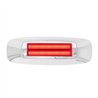 GG74833 - 4-5/8" RECT. PRIME RED/CLEAR 4 LED MARKER SEALED LIGHT