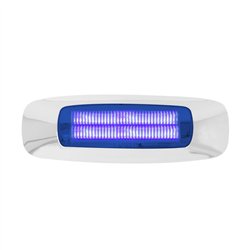 GG74835 - 4-5/8" RECT. PRIME BLUE/BLUE 4 LED INTERIOR SEALED LIGHT