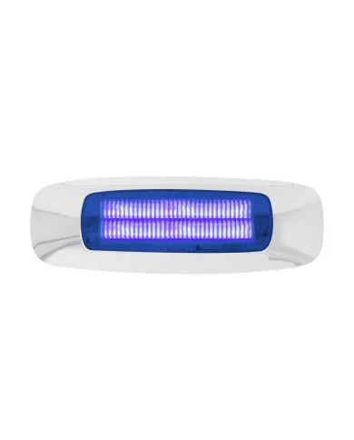 GG74835 - 4-5/8" RECT. PRIME BLUE/BLUE 4 LED INTERIOR SEALED LIGHT