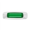 GG74836 - 4-5/8" RECT. PRIME GREEN/GREEN 4 LED INTERIOR SEALED LIGHT