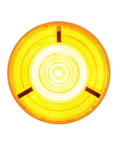GG74883 - 4" PRIME AMBER/CLEAR 7 LED SEALED LIGHT