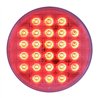 GG74893 - 4" SMART DYNAMIC RED/CLEAR 26 LED SEQUENTIAL SEALED LIGHT