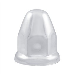 UP10006-1-1/2" X 2-1/4" Chrome Steel Bullet Nut Cover With Flange