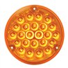 GG76150 - 4" PEARL AMBER/AMBER 24 LED LIGHT W/ 1156 SOCKET BASE