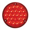 GG76152 - 4" PEARL RED/RED 24 LED LIGHT W/ 1156 SOCKET BASE