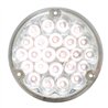 GG76154 - 4" PEARL WHITE/CLEAR 24 LED LIGHT W/ 1156 SOCKET BASE
