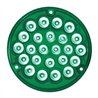 GG76156 - 4" PEARL GREEN/GREEN 24 LED LIGHT W/ 1156 SOCKET BASE