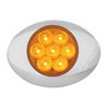 GG76190 - SMALL LOW PROFILE SPYDER AMBER /AMBER LED LIGHT W/CR. BEZEL