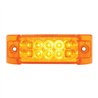 GG76210 - RECT. WIDE ANGLE SPYDER AMBER/ AMBER 10 LED MARKER/TURN LIGHT